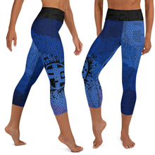Fit Bitch - Yoga Capris - Fire and Ice
