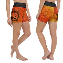 Fit Bitch - Yoga Shorts - Fire and ice