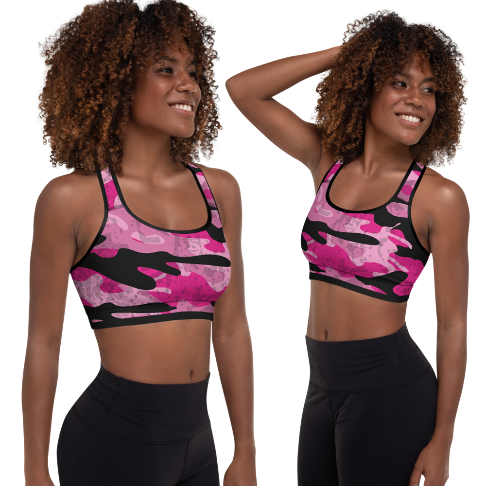 Camouflage best sale sports bra