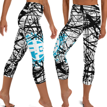 Fit Bitch - Yoga Capris - ZZ Stripes