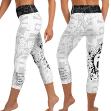 Fit Bitch - Yoga Capris - Splash