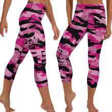 Fit Bitch - Yoga Capris - Camo