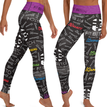 Fit Bitch - Yoga Leggings - Graffiti
