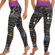 Fit Bitch - Yoga Leggings - Graffiti