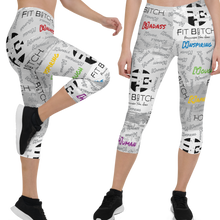 Fit Bitch - Capris - Graffiti