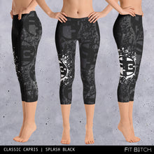 Fit Bitch - Capris - Splash
