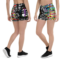 Fit Bitch - Shorts - Criss Cross Rainbow