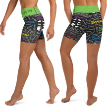 Fit Bitch - Yoga Shorts - Graffiti
