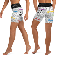 Fit Bitch - Yoga Shorts - Graffiti