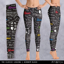 Fit Bitch - Leggings - Graffiti