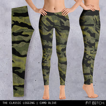 Fit Bitch - Leggings - Camo