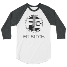 Fit Bitch - Unisex - Baseball T - Logo