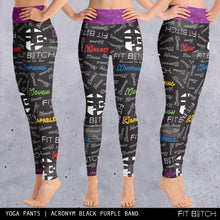 Fit Bitch - Yoga Leggings - Graffiti