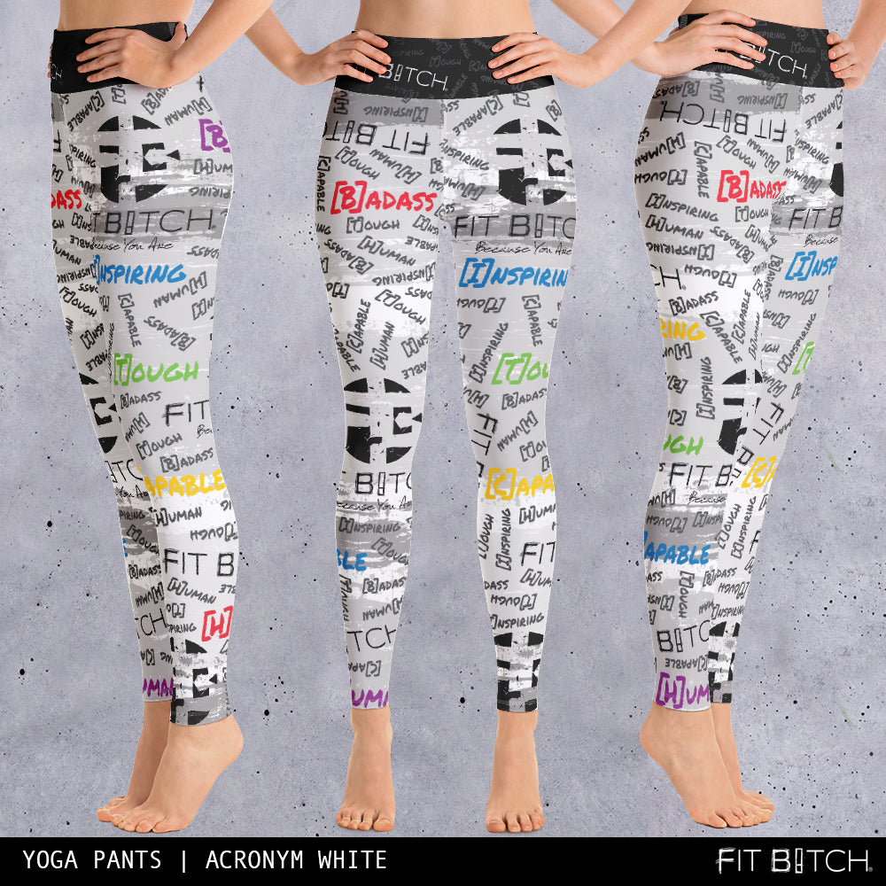 Fit Bitch - Yoga Leggings - Graffiti – Fit Bitch Apparel