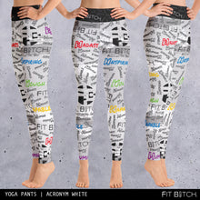Fit Bitch - Yoga Leggings - Graffiti