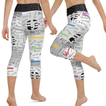 Fit Bitch - Yoga Capris - Graffiti