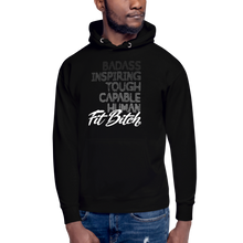 Fit Bitch - Unisex Hoodie - B&W