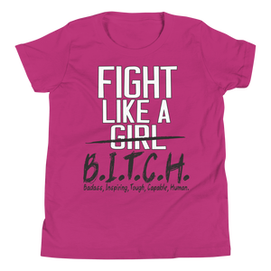 Fit Bitch - Kids - T-Shirt - Fight Like A