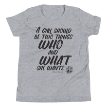 Fit Bitch - Kids - T-Shirt - A Girl Should Be Two Things