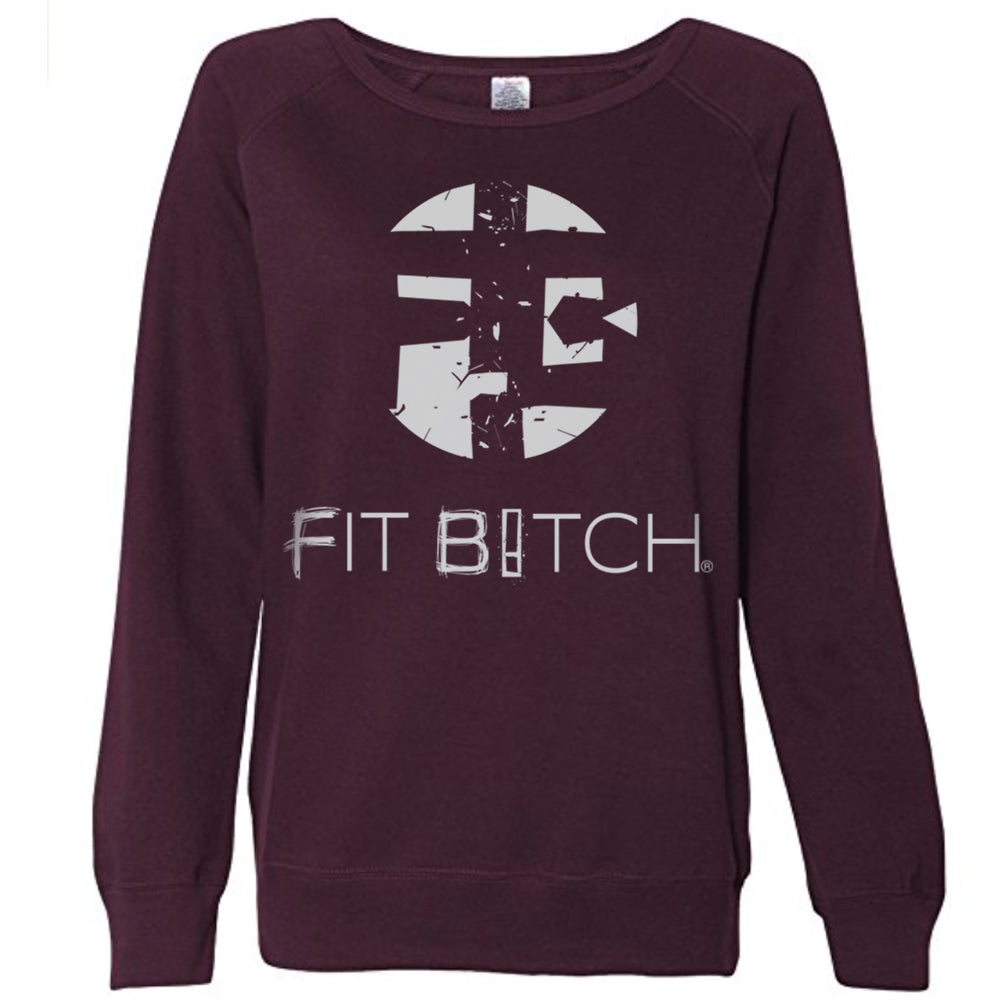 Fit Bitch - Long Sleeve - Lightweight Sweatshirt - Logo