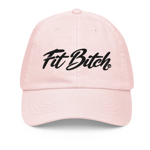 Fit Bitch - Baseball Hat - Cursive Pastels