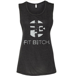 Fit Bitch - Muscle Tank - Logo