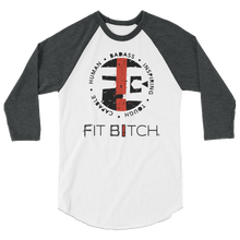 Fit Bitch - Unisex - Baseball T - Logo