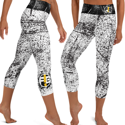 Fit Bitch - Yoga Capris - Pollocks