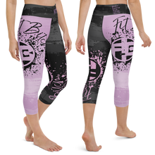 Fit Bitch - Yoga Capris - Yin Yang Pastels