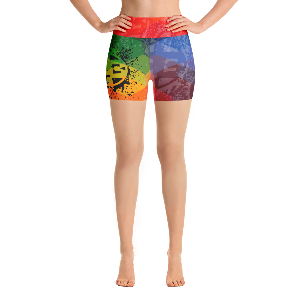 Fit Bitch - Yoga Shorts - Qbert